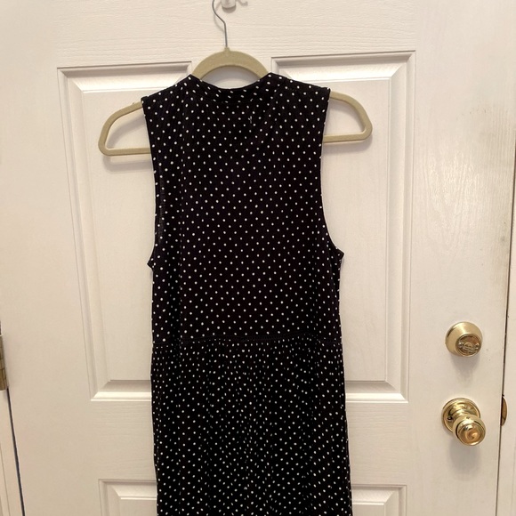 By Anthropologie Brand Polka dot Peplum Tunic top - Picture 3 of 6